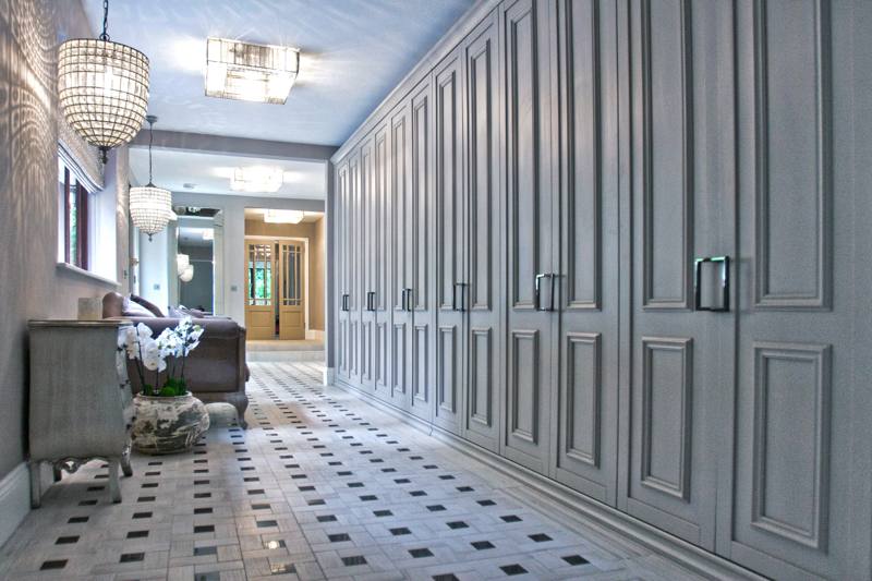 Panelled wardrobes